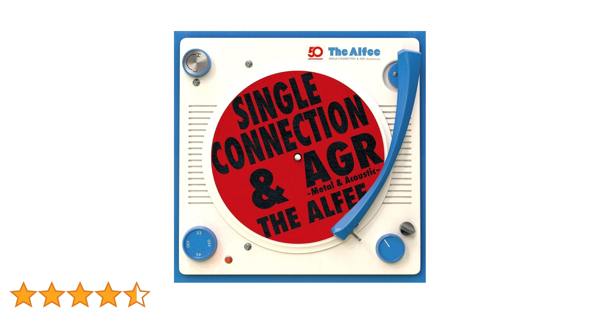 THE ALFEE 45周年 50周年限定 リストバンド2点セット THE ALFEE 45周年 50周年限定 リストバンド2点セット